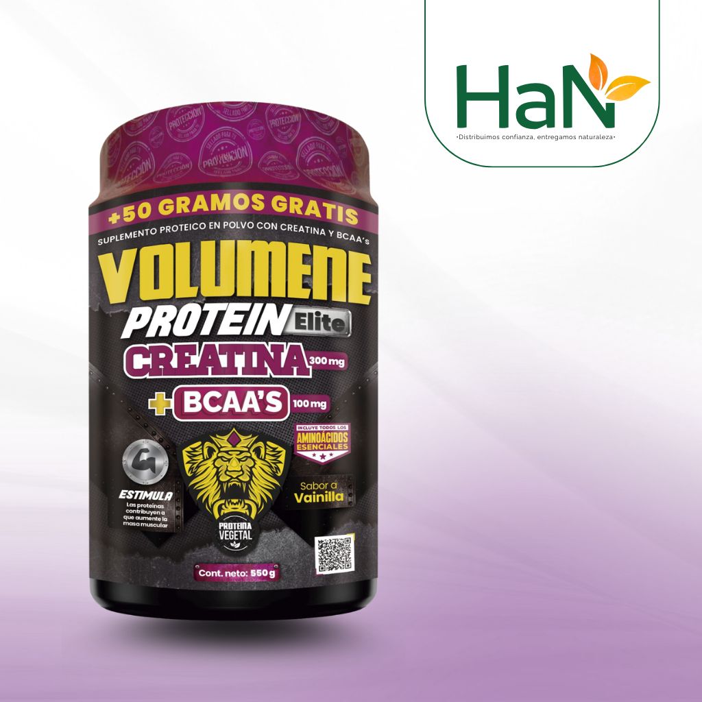 VOLUMENE PROTEIN ELITE CREATINE + BCAA´S
