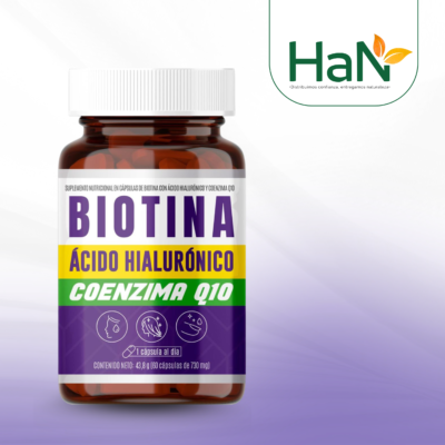Biotina + Ácido Hialurónico + Coenzima Q10